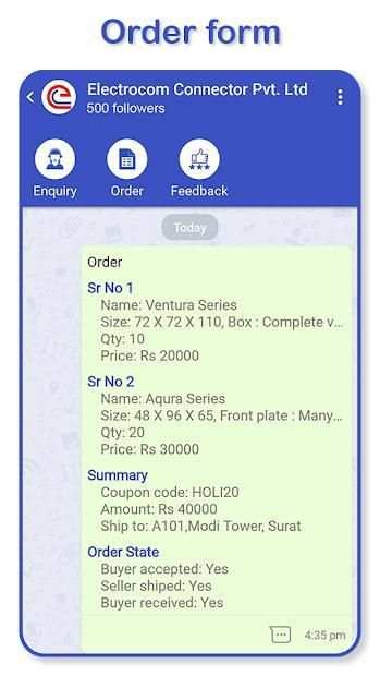 Syncapp - Enterprise chat स्क्रीनशॉट 3