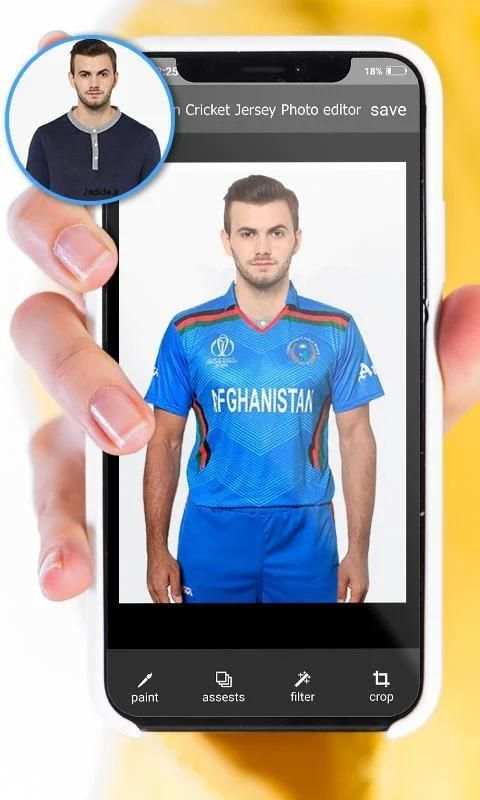 Afghan Cricket Jersey - Photo Editor For World Cup स्क्रीनशॉट 5