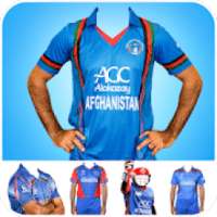 Afghan Cricket Jersey - Photo Editor For World Cup