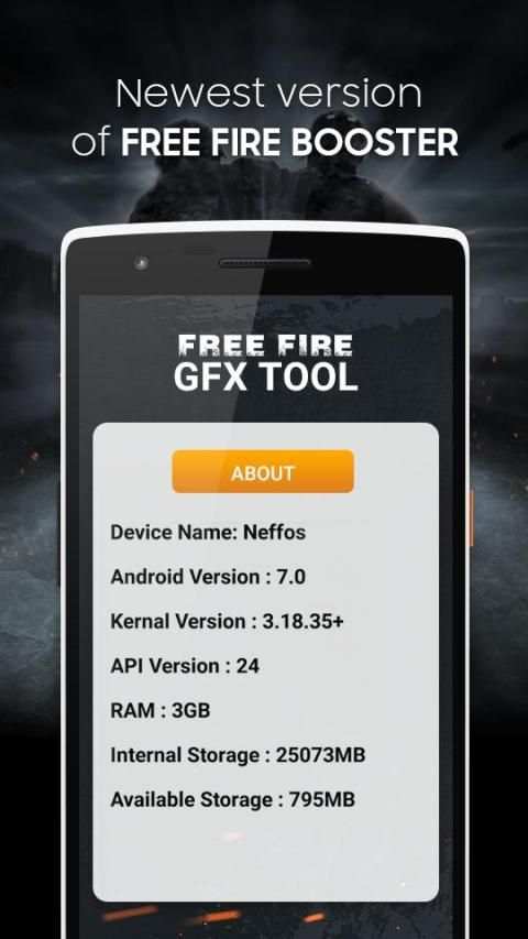 Free Fire Booster - GFX Tool screenshot 3