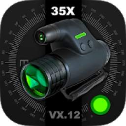 Military Binoculars/Night Mode/Compass Camera