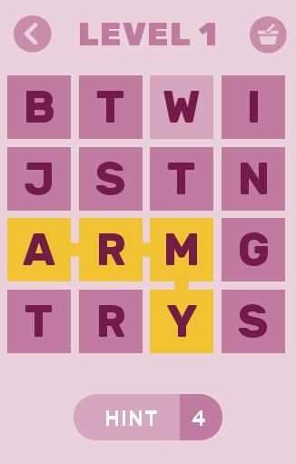 BTS Game : Find Words screenshot 1