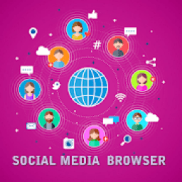 SOCIAL MEDIA BROWSER आइकन