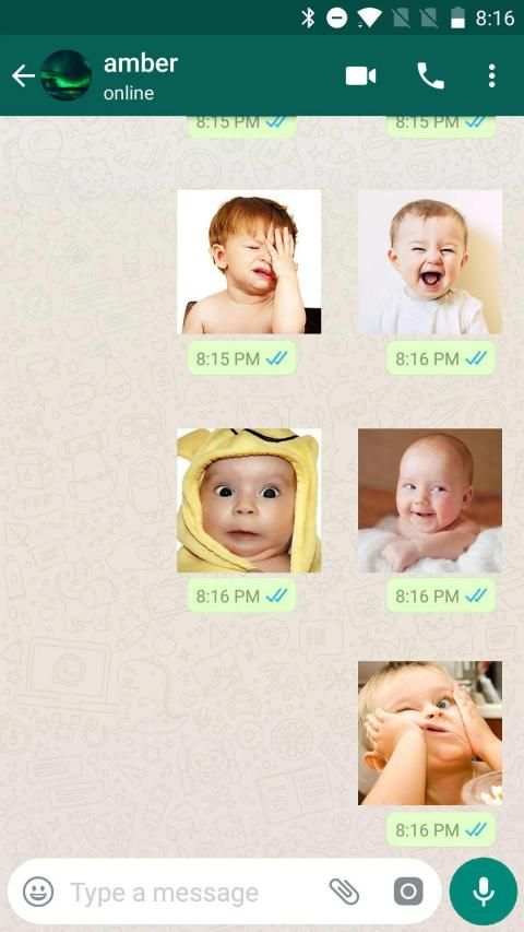 Lovely Baby Stickers for WhatsApp, WAStickerApps screenshot 1