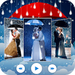 Rainy Photo Video Movie Maker आइकन