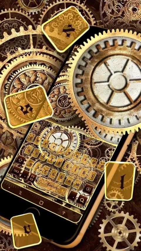 Golden Mechanical Keyboard स्क्रीनशॉट 3