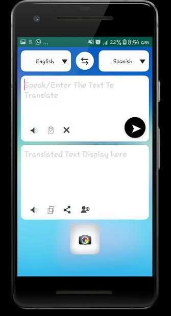 Instant Camera Translator screenshot 1