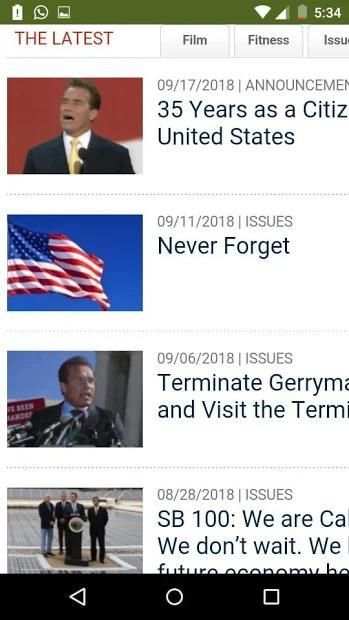 Arnold Schwarzenegger screenshot 1