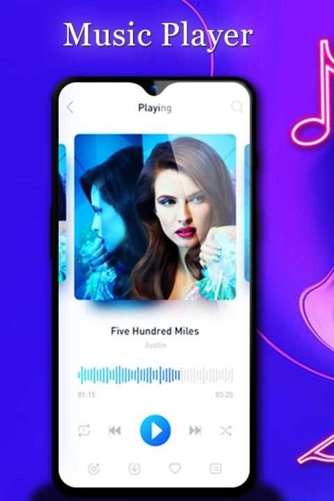 Music Player Galaxy M20 screenshot 3