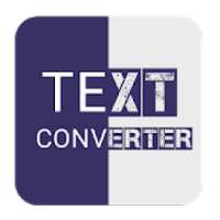 Text converter (текст символами)