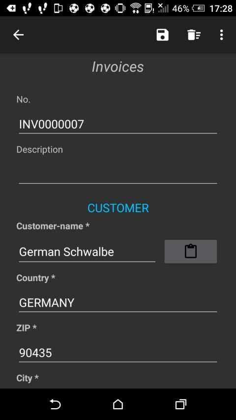 Portable Invoices screenshot 5