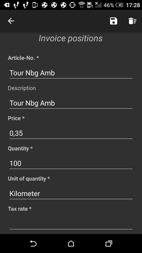 Portable Invoices screenshot 7