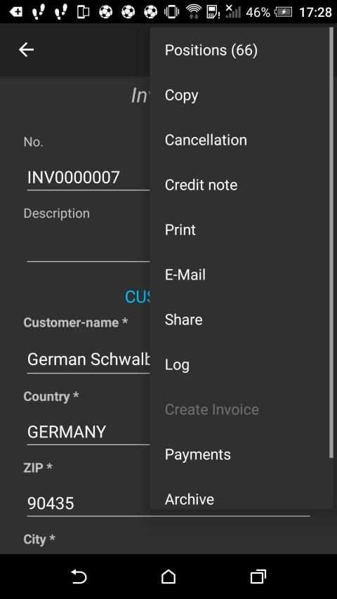 Portable Invoices screenshot 8