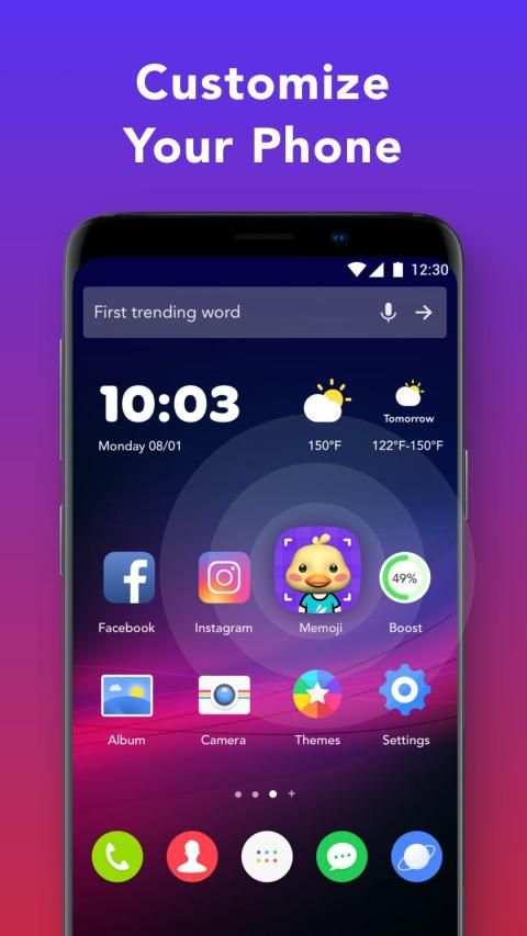 Memoji Launcher - Animoji & Theme for Android screenshot 6