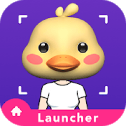ikon Memoji Launcher - Animoji &amp; Theme for Android