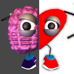 Brain vs Heart icon