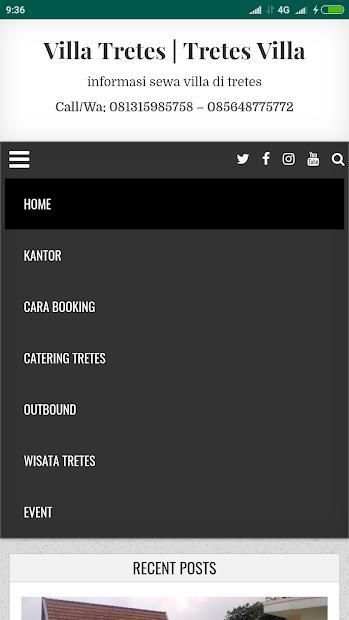 Villa Tretes screenshot 8
