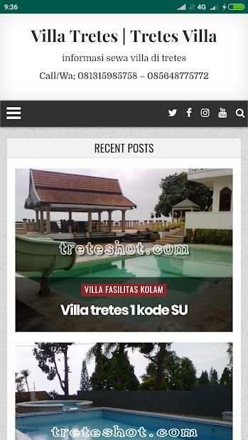 Villa Tretes screenshot 9