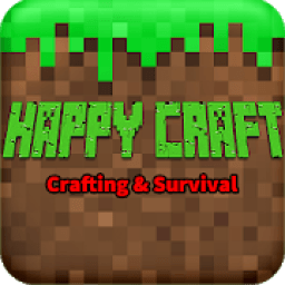 Happy Craft Adventure : Crafting and Survival आइकन