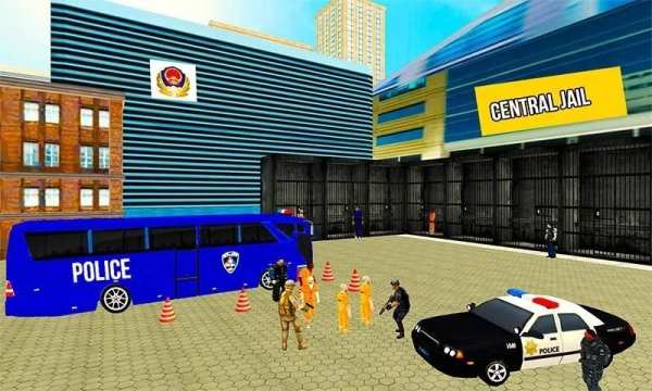 City Police Bus Prisoner Transport screenshot 1