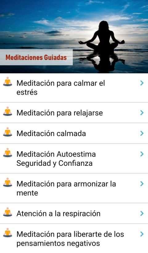 Meditación Guiada Gratis screenshot 1