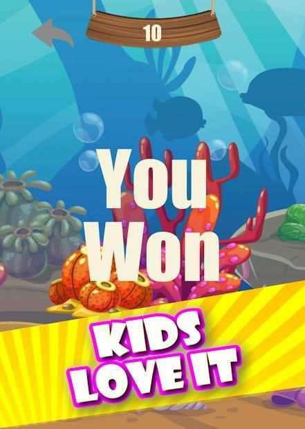 Memory game - Ocean fish screenshot 14