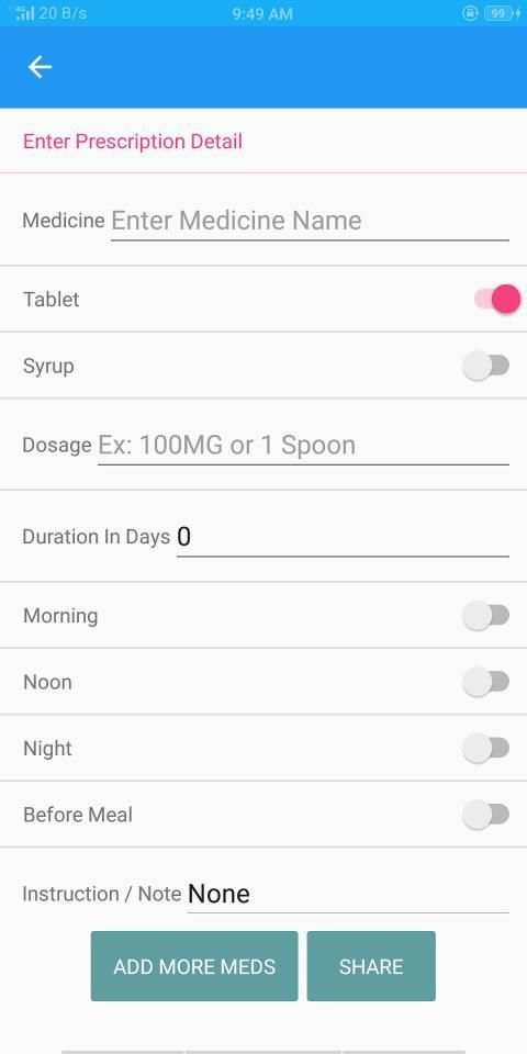 Escribe screenshot 1