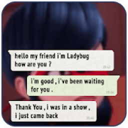 ikon Chat With Ladybug Miraculous - Prank