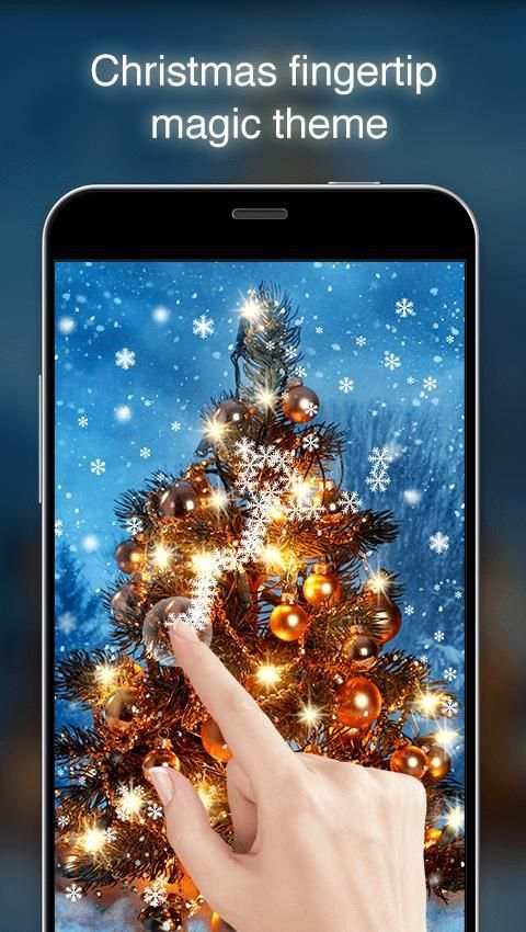 Snow Background Wallpaper(HD) - Screen Locker screenshot 2
