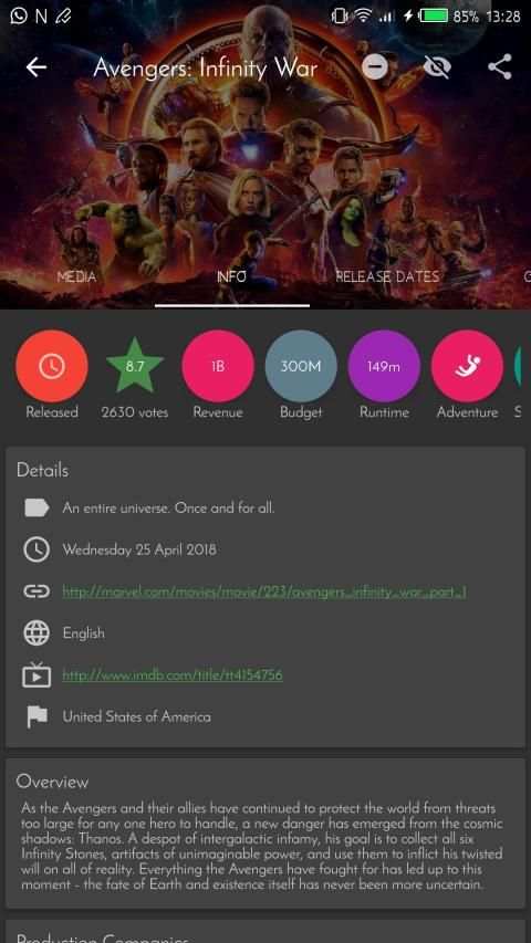 Movies - The Movie Database screenshot 2