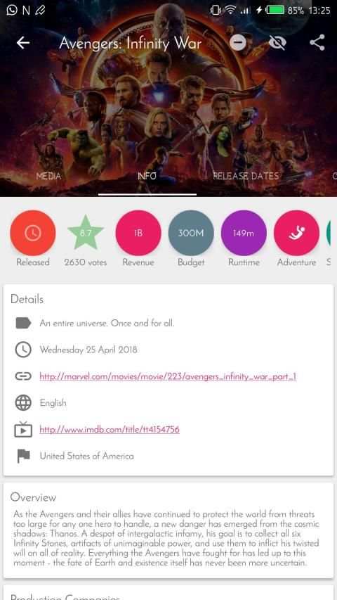 Movies - The Movie Database screenshot 20
