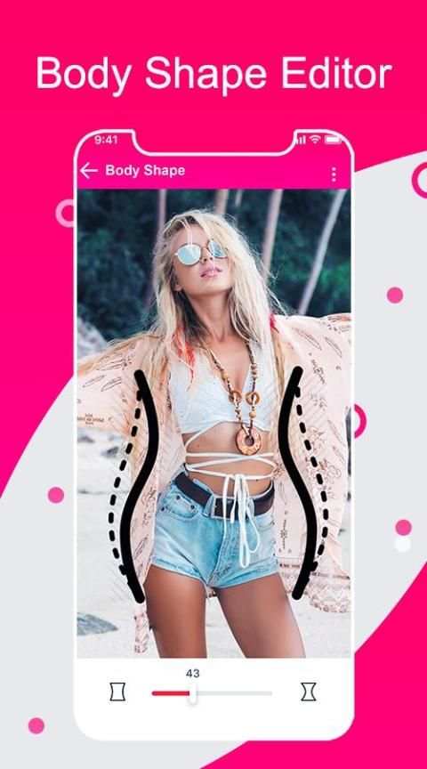 Girl Body Shape Photo Editor : Body Curve Effects 4 تصوير الشاشة