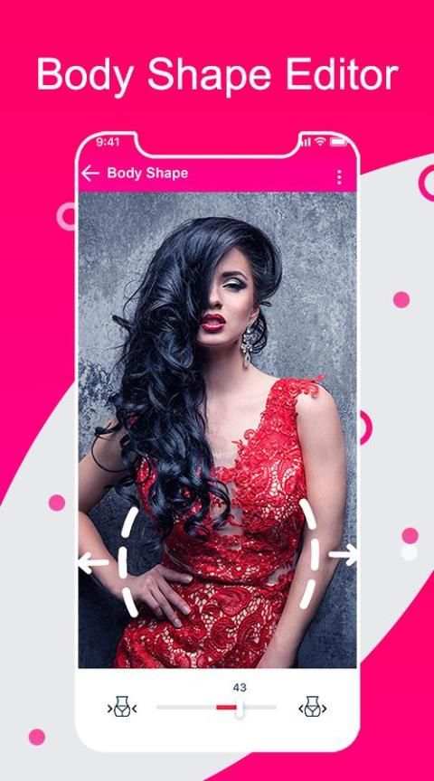 Girl Body Shape Photo Editor : Body Curve Effects 3 تصوير الشاشة