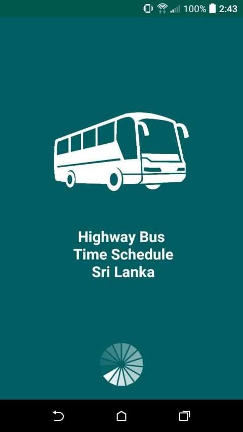 Highway Bus Time Schedule Sri Lanka screenshot 2