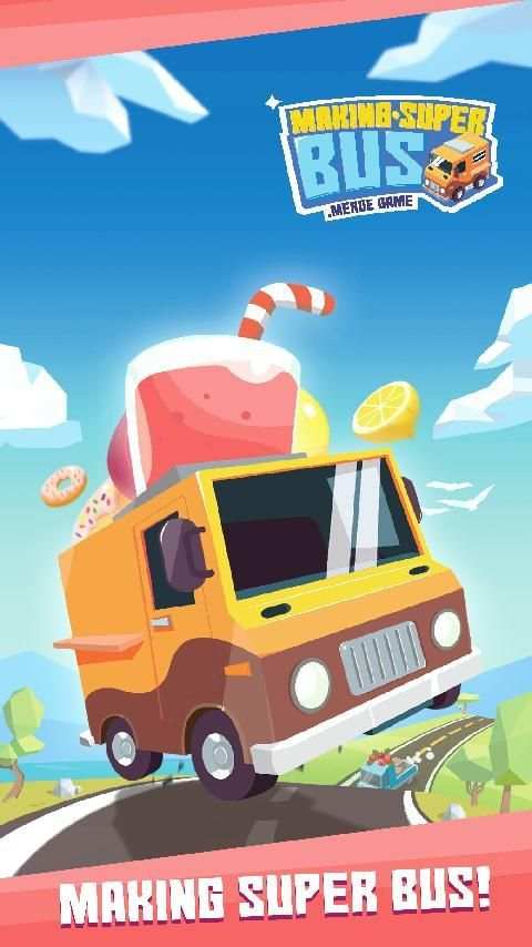 Making Super Bus - Merge Game screenshot 2