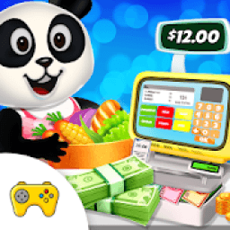 Panda's Supermarket Shopping Fun icon