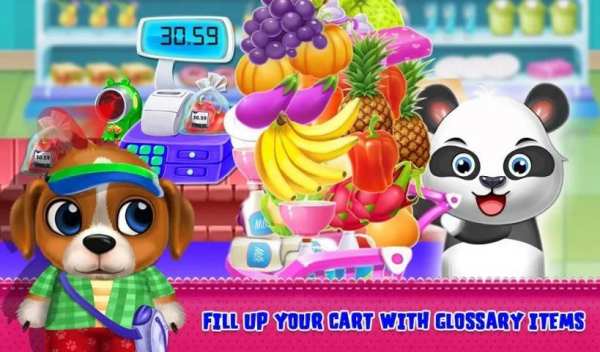 Panda's Supermarket Shopping Fun screenshot 9