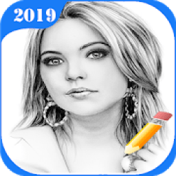 ikon Pencil Sketch Photo : Drawing Photo Editor