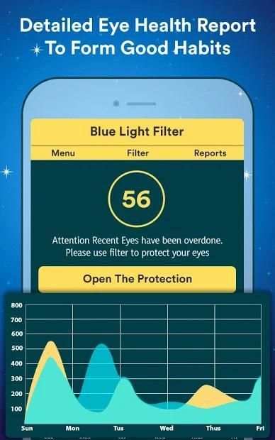 Blue Light Filter - Night Mode screenshot 1