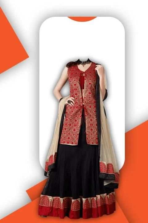 Anarkali Photo Suit Photo Editor screenshot 4