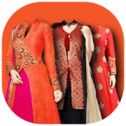 ikon Anarkali Photo Suit Photo Editor
