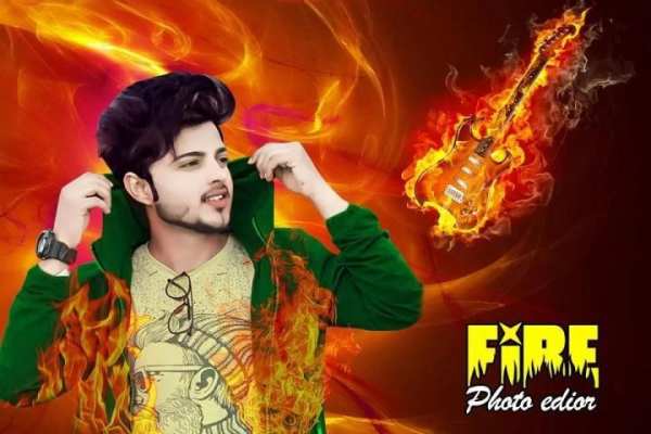 Fire photo editor screenshot 1