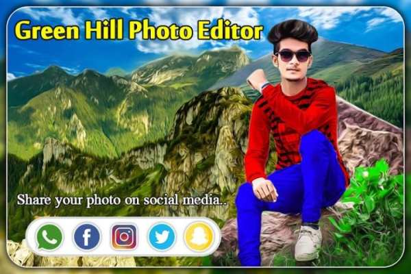 Green Hill Photo Editor स्क्रीनशॉट 1