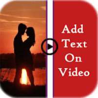 Add Text to Video (Video per name likhe)