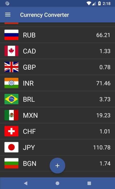 Currency Converter - Money & Exchange Rates स्क्रीनशॉट 3