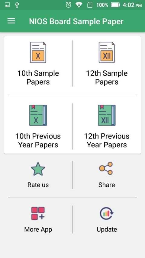 NIOS Board Sample Paper स्क्रीनशॉट 1
