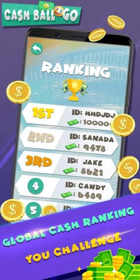 Cash Ball GO screenshot 2