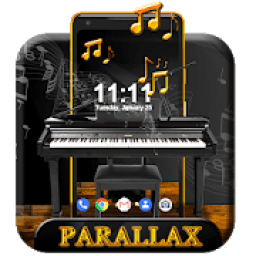 Gold Piano APUS Live Wallpaper आइकन