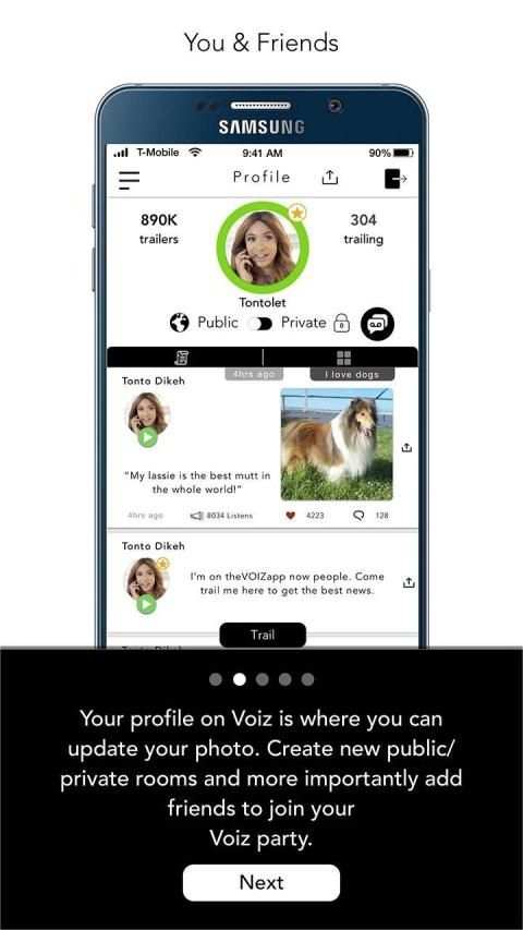 TheVoizApp screenshot 3