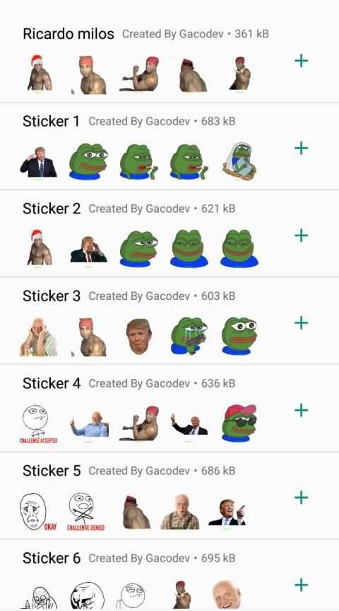 Sticker Wa Ricardo Millos स्क्रीनशॉट 9